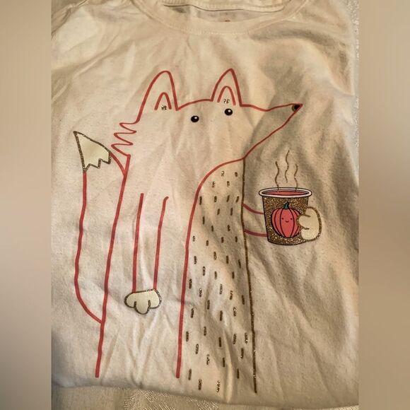 Cat & Jack Pumpkin Spice Tee - Picture 2 of 3